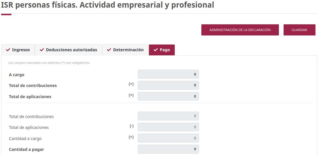 Obligación terminada